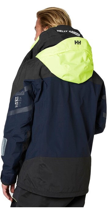 2020 Helly Hansen Skagen Offshore Jakke Navy 33907 Seiling 2020 Helly Hansen Herre Skagen Offshore Seiljakke 33907
